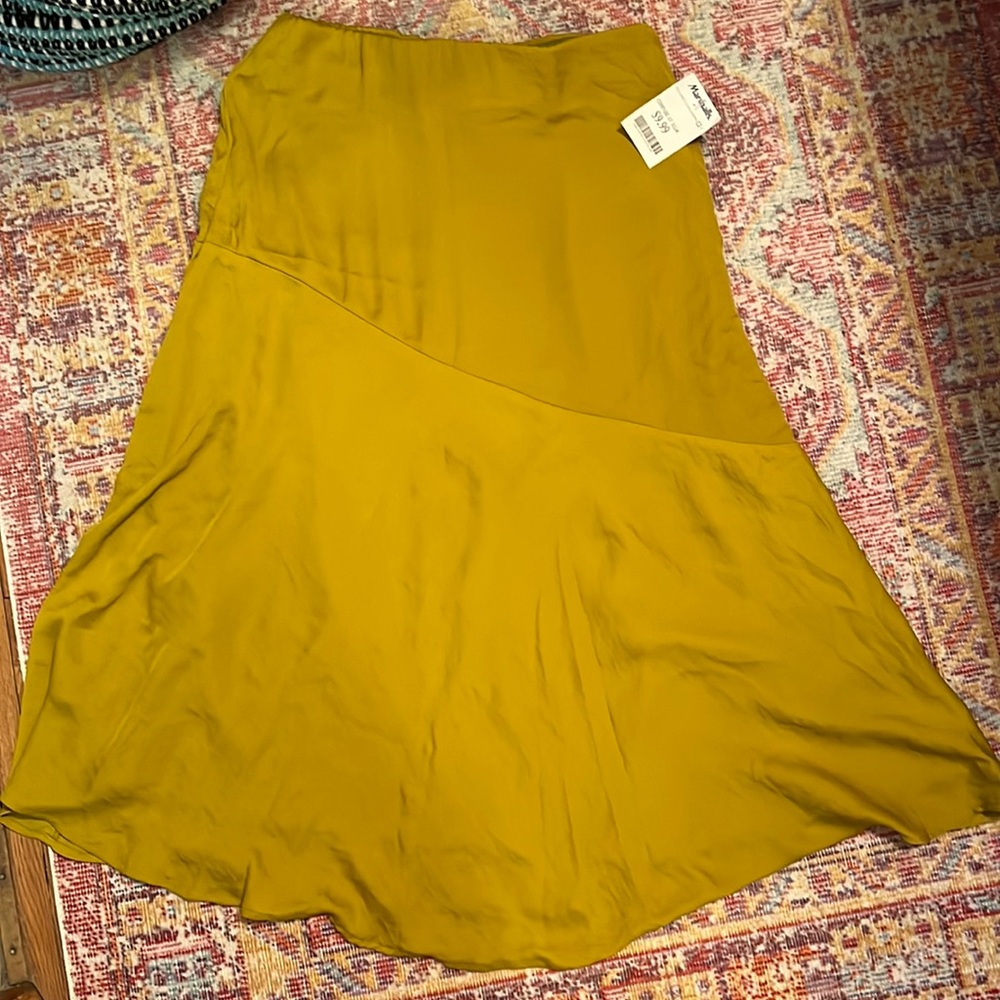 Asymmetrical Midi Skirt